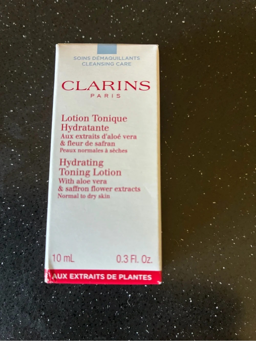 Clarins hydrating toning